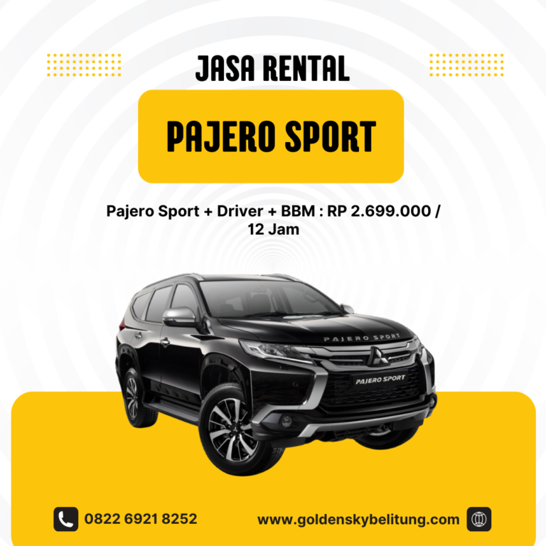 SEWA MOBIL PAJERO SPORT