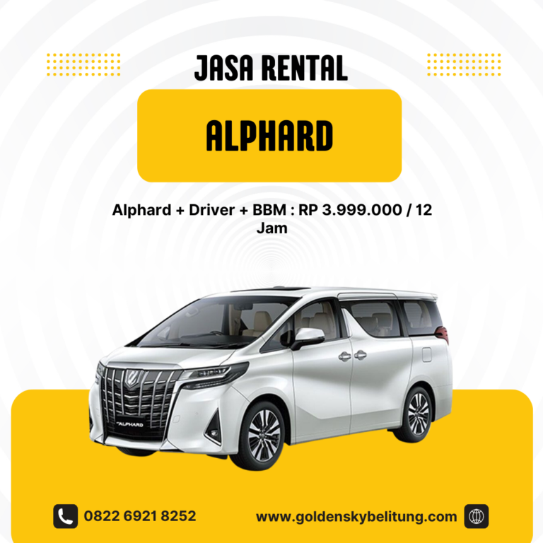 SEWA MOBIL ALPHARD