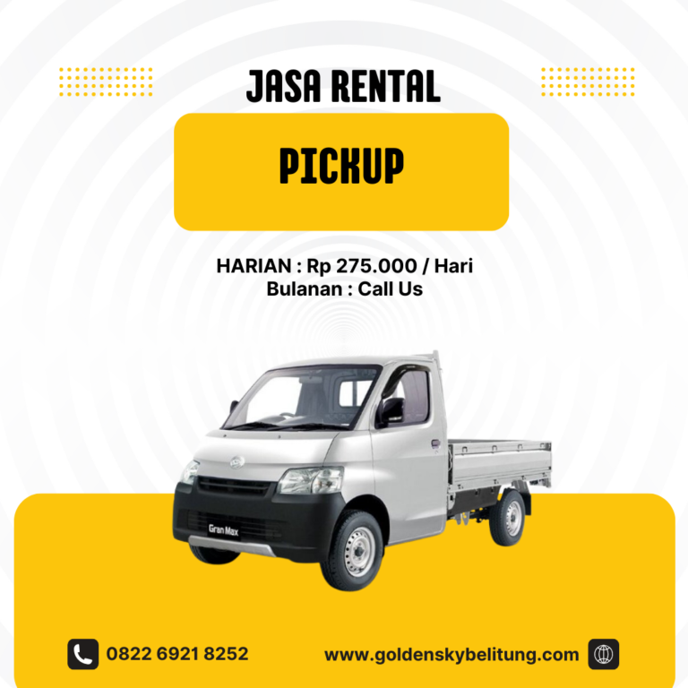 SEWA MOBIL PICKUP